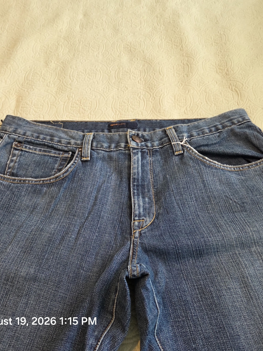 Agave Men's Relaxed Fit Blue Jeans